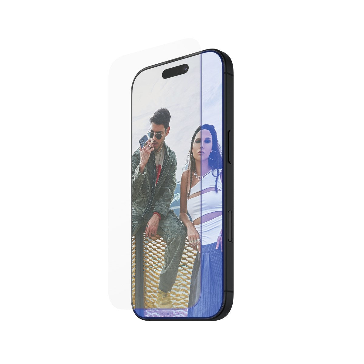 SAFE. by PanzerGlass® Anti-Blue Light Screen Protector iPhone 16 Plus | 15 Plus | Ultra-Wide Fit